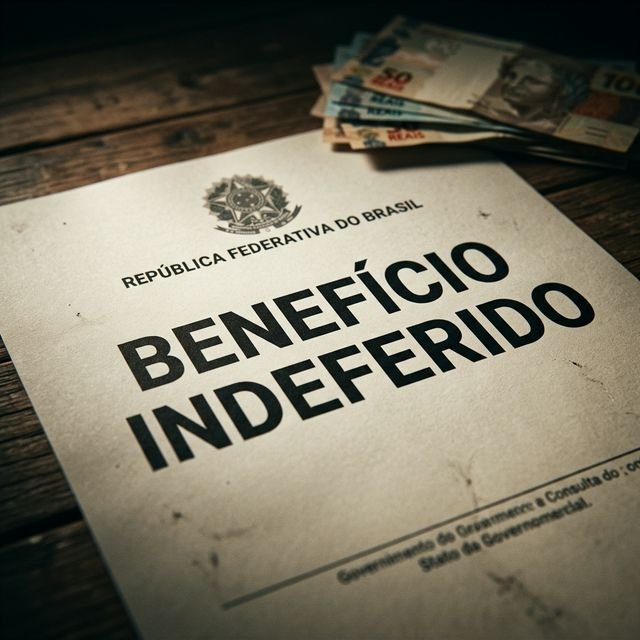 Documento de negativa do INSS - Benefício previdenciário indeferido